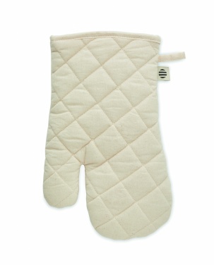 Logo trade promotional giveaways picture of: Organic cotton oven glove
